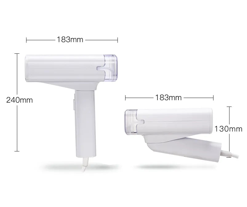 Portable Foldable Garment Steamer – Handheld Clothes Steam Iron