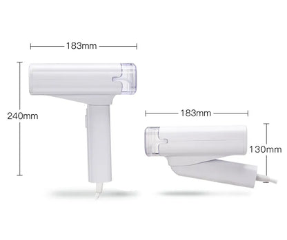 Portable Foldable Garment Steamer – Handheld Clothes Steam Iron
