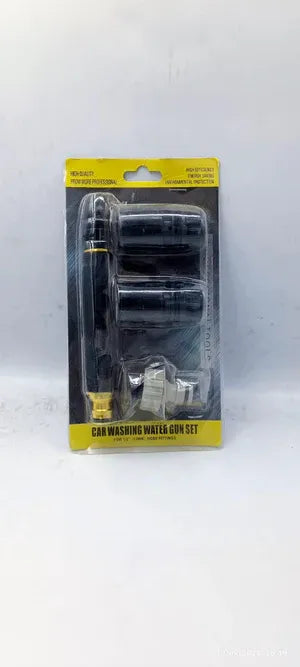 Portable Water Hose Nozzle – Adjustable Brass Spray Gun