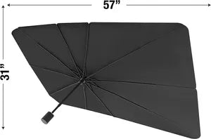Stop Your Car From Turning Into an Oven – Foldable Windshield Sun Shade