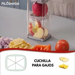 DLC Manual Vegetable Slicer – Multi-Blade Kitchen Chopper