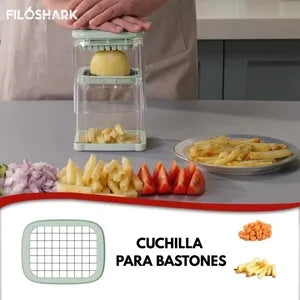 DLC Manual Vegetable Slicer – Multi-Blade Kitchen Chopper