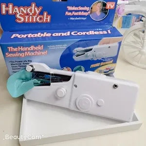 Portable Handheld Stitch Sewing Machine – Cordless Mini Fabric Repair Tool