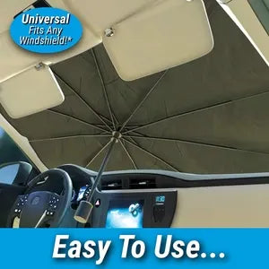 Stop Your Car From Turning Into an Oven – Foldable Windshield Sun Shade