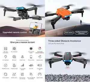 E99 Foldable Drone Camera – 720p WiFi Quadcopter